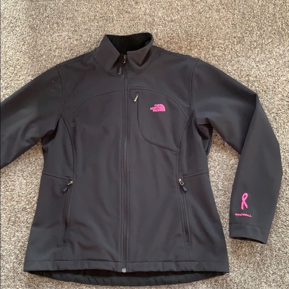 LIKE NEW Pink Ribbon North Face APEX Bionic Jacket